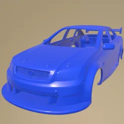 Holden Commodore V8 Supercar 2012 PRINTABLE CAR BODY