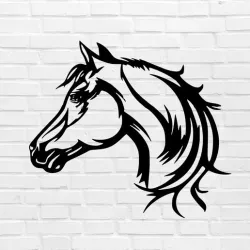 Horse wall decoration