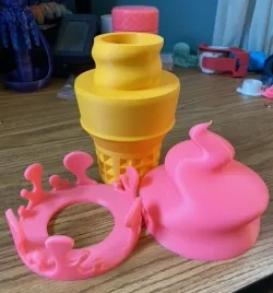Ice-cream cone container