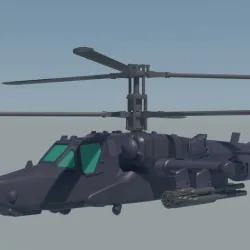 Kamov Ka-50 for 10 mm/15 mm wargames