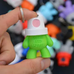 Key rings SW graffiti fat cap skinny spray spray aerosol