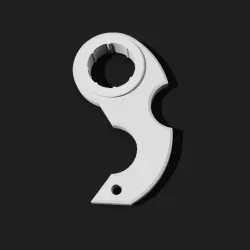 Keyrambit keychain, Karambit keychain Fidget toy