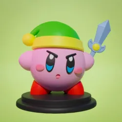 Kirby link - Legend of Zelda