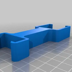 LED Snowflake Bracket for Square Railings