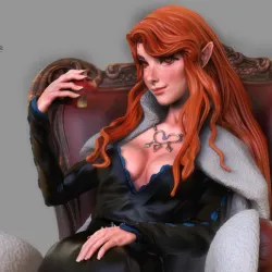 Lenore - Castlevania - 3D Print