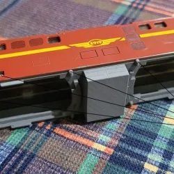 Lima HO SAR 5E1 Dual driven Chassis