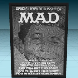 Mad - 3d magazine cover