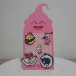 Majin Boo Pin Display (Dragon Ball Z)