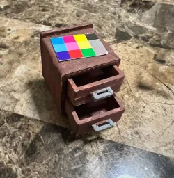 MINI BEDSIDE TABLE WITH DRAWERS