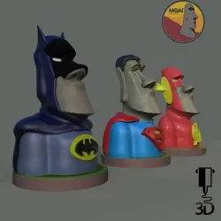 Moai Justice League