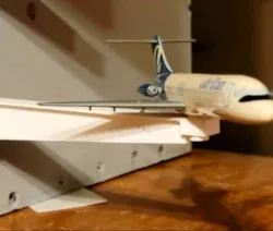 Model Airplane Wall Mount