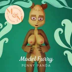 Model Furry - Penny Panda #1