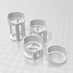 Modular 33mm pot & 25mm dropper Paint Rack