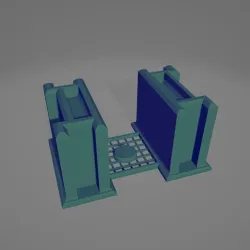 Modular mechanicus plataforms terrain