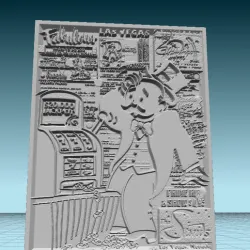 Monopoly Pop Art- tile