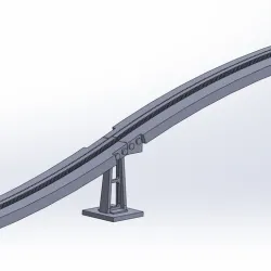 Monorail 10 Brick Ramp