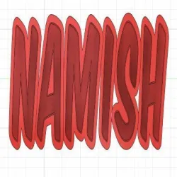 NAMISH NAME LED SIGN