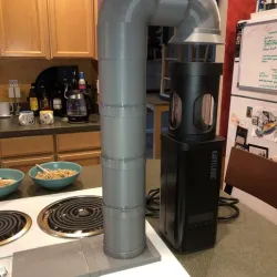 Nano 7 Coffee Bean Roaster Downdraft Exhaust Hood