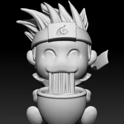 Naruto eat ramen