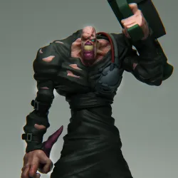 Nemesis - Stylized 3D Printable Model