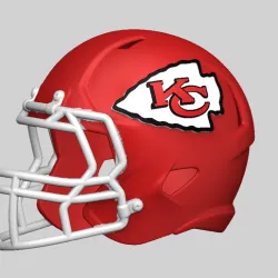 NFL KANSAS CHIEFS HELMET