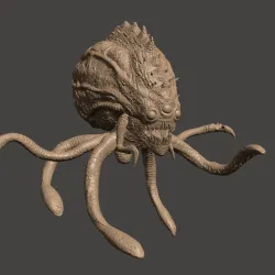 OCTABRAIN DUKE NUKEM FOREVER - ultra high detailed mesh hi-poly STL for 3D printing