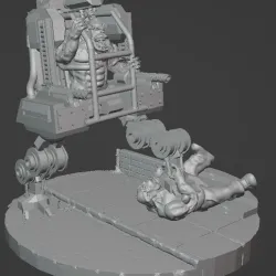 Ork mech / dreadnaught