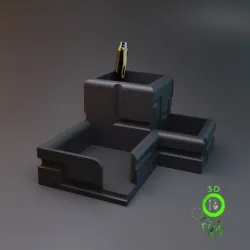 Pen Holder - Note Paper - Multi-Purpose Decoration