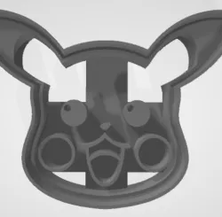Picachu Cookie Cutter