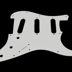 Pickguard type Strato
