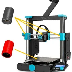 Plain bearing adapter for Sovol SV06 and other 3D printers
