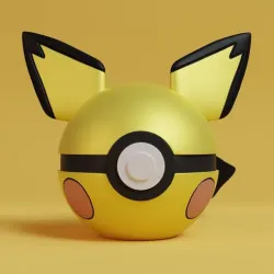 Pokemon Pichu Pokeball