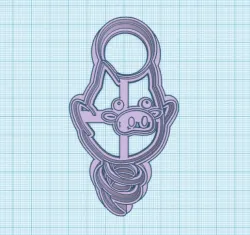 Pokemon: Spoink Cookie Cutter