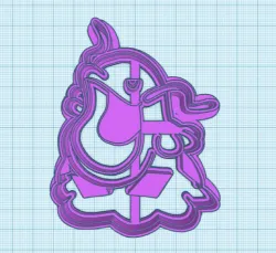 Pokemon: Swalot Cookie Cutter