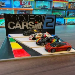 Project CARS 2 Theme Display (Quad 1/64 Scale Cars)