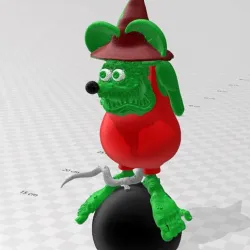 Rat Fink 8 ball