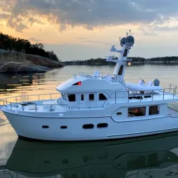 RC-scale-yacht Nordhavn 52