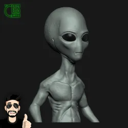 REALISTC ALIEN - 3D