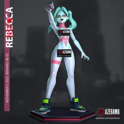REBECCA NSFW STL READY FOR 3D PRINTING