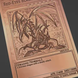 Red Eyes Black Dragon-Yugioh