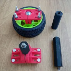 Reserve wheel holder