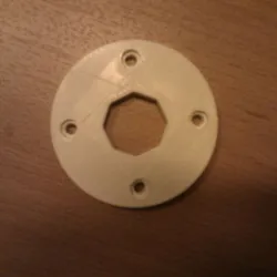 Restrictor plate for arcade joystick