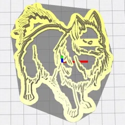 Royal Japanese Spitz Royal Cookie Cutter