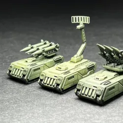 SAM Carrier, SAM radar command, Missile Carrier, Rocket Carrier