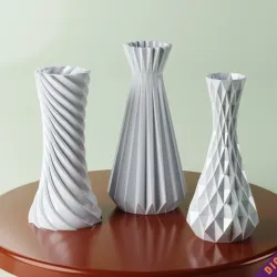 Set 3 models 3D Printed Vases