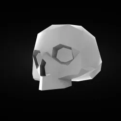 Skull Low Poly