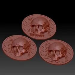 Skull on Danger