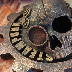 Skull on Steampunk