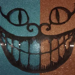smile of the Cheshire cat from Alice in Wonderland