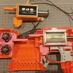 Solenoid Cage for Nerf Stryfe